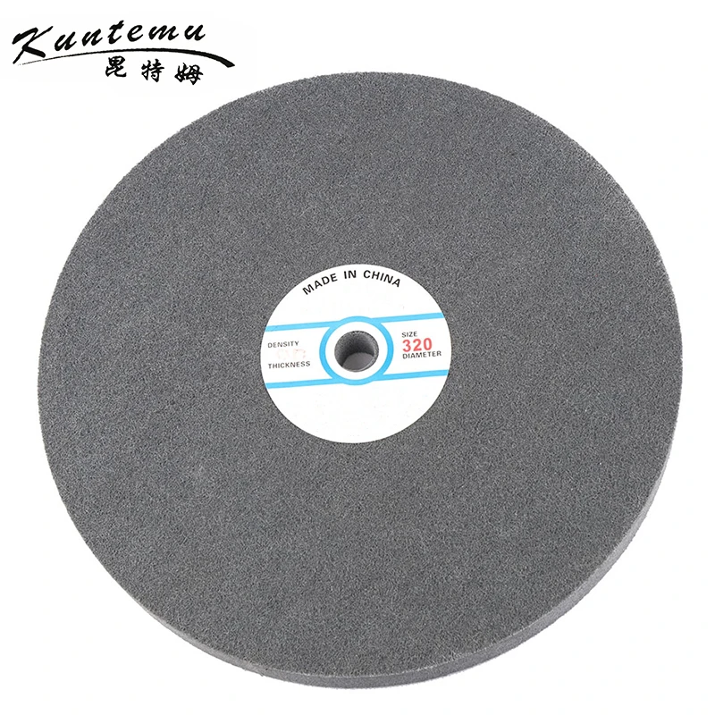 

1PC 250mm Fiber Polishing Wheel With Grit 320 For Metal Polishing