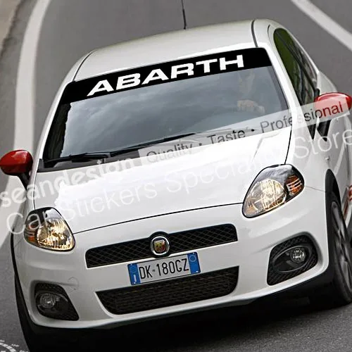 Для Fiat Abarth Punto 500 Panda Bravo Type A наклейка на ветровое стекло Sticker PVC|decal sticker|windshield