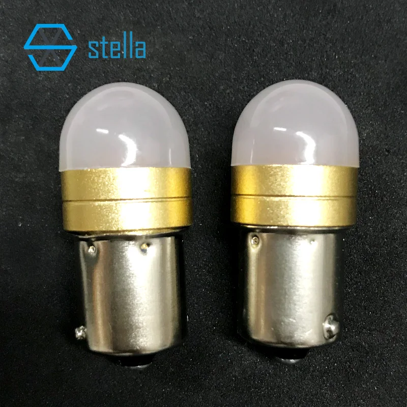 2 шт. автомобильный Стайлинг P21W/1156/BA15S светодиодный лампы 3030 SMD чип 3D объектив 360