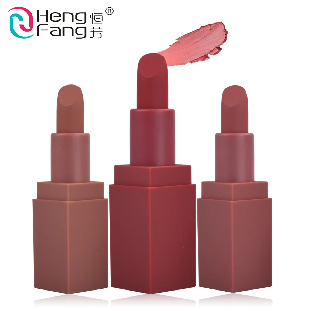 Стойкая матовая водостойкая помада HengFang # H9318 6 цветов 3 5 г Макияж для губ|brand matte