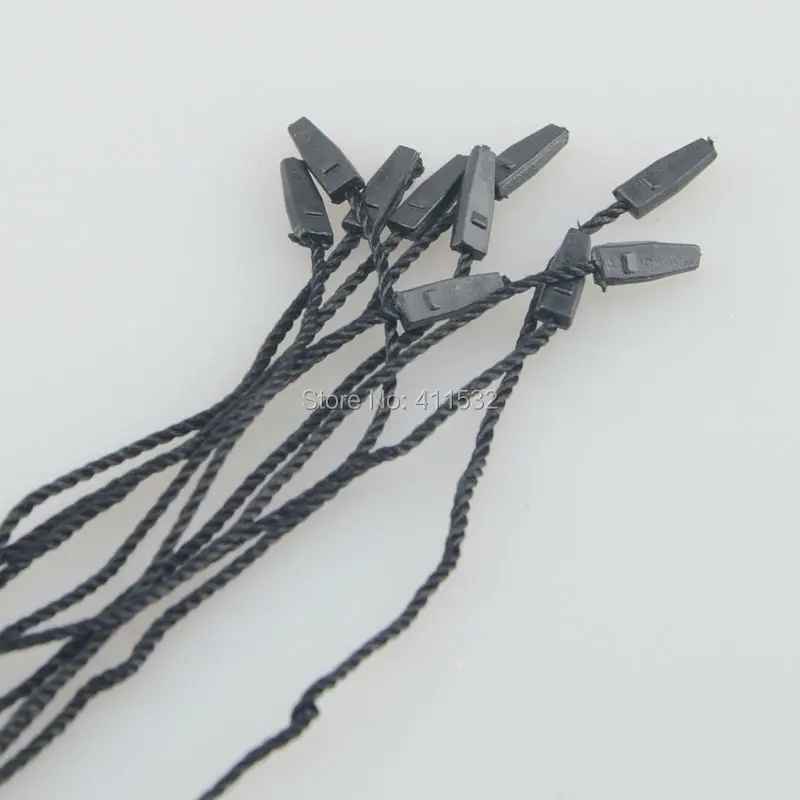 1000 шт./лот черная вешалка для одежды ценник или бирка печати NL848|string coupling|string