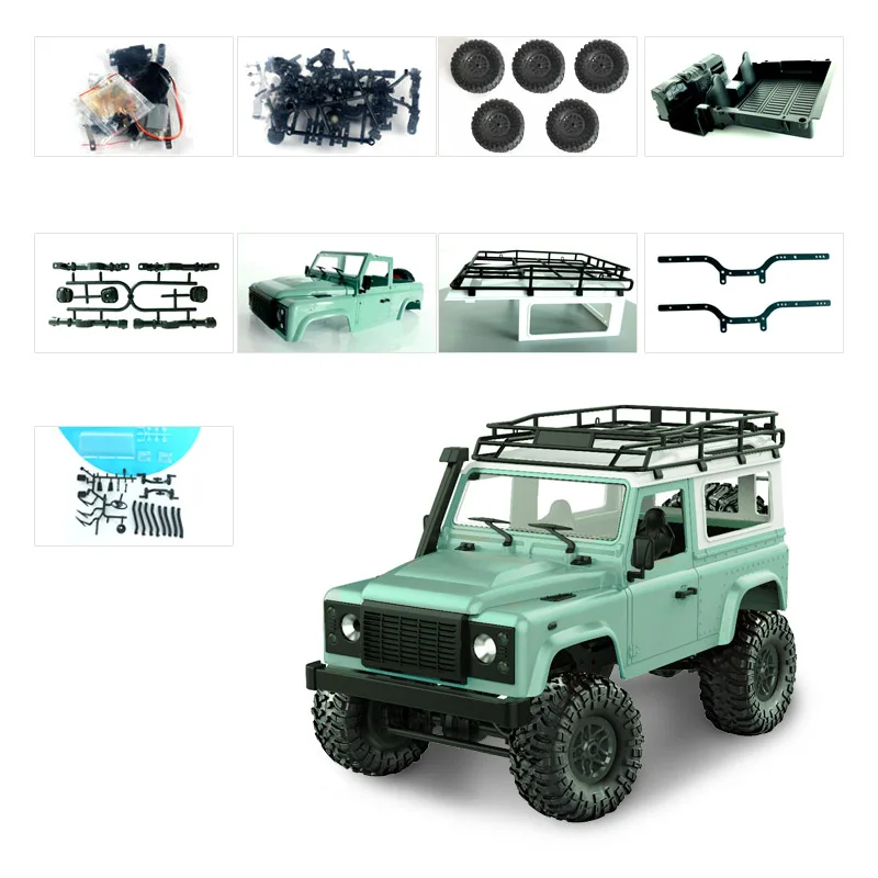 RBRC 1: 9 D90 Радиоуправляемый автомобиль внедорожник с дистанционным управлением
