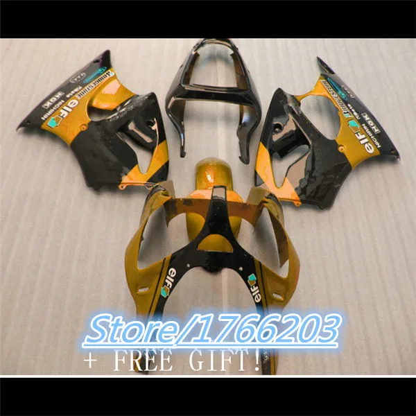 

Free orange/blue black plastic fairings kit for Kawasaki ZX6R 00 01 02 Ninja 2000 2001 2002 ZX-6R motorcycle body work Ning