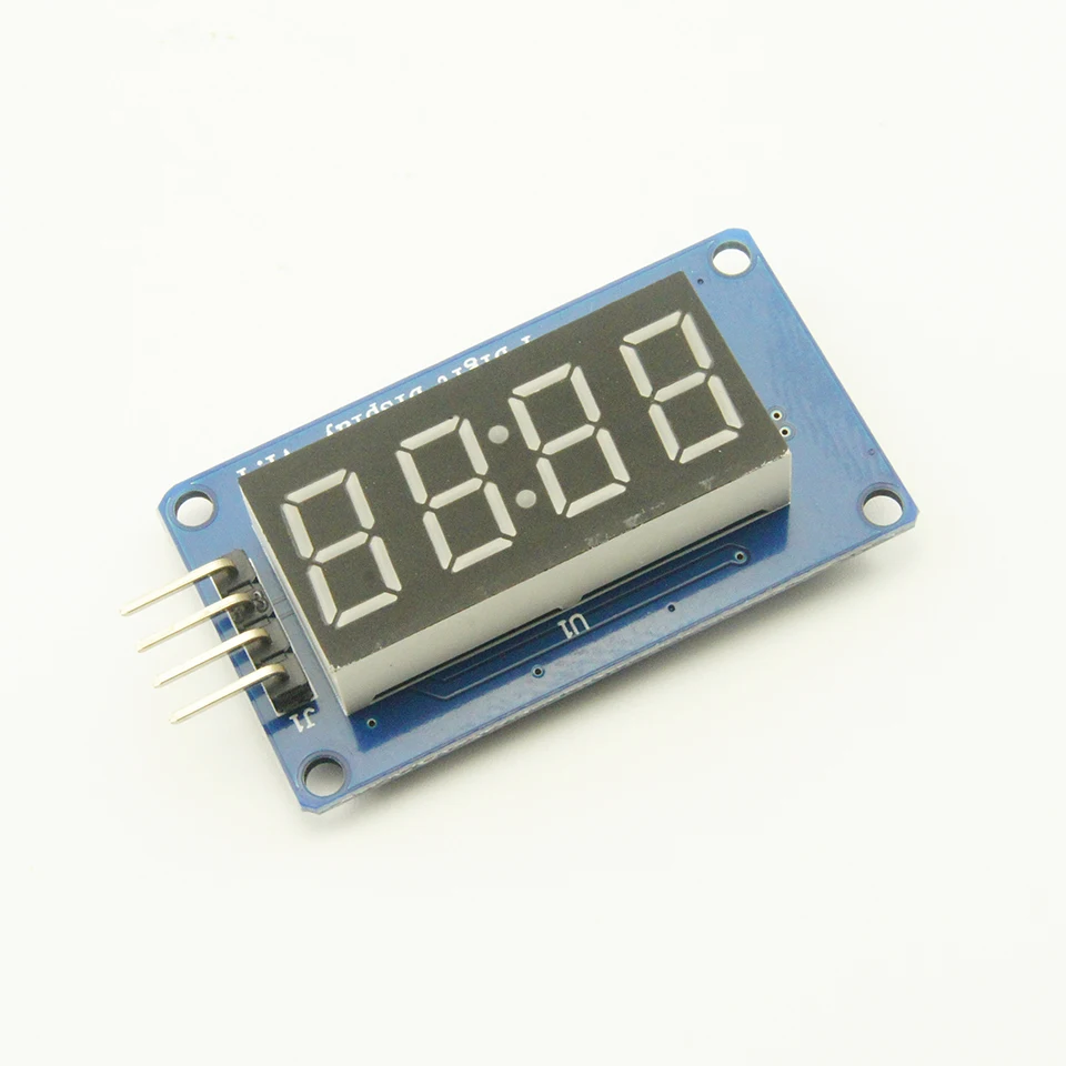 1 шт. TM1637 4 битов цифровой светодиодный модуль дисплея для arduino 7 сегментов 0 36
