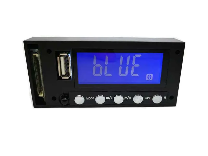 

Новинка, Bluetooth-микшер с синим экраном, автомобильная Плата декодера MP3, 7-16 В переменного и постоянного тока, 1 шт.