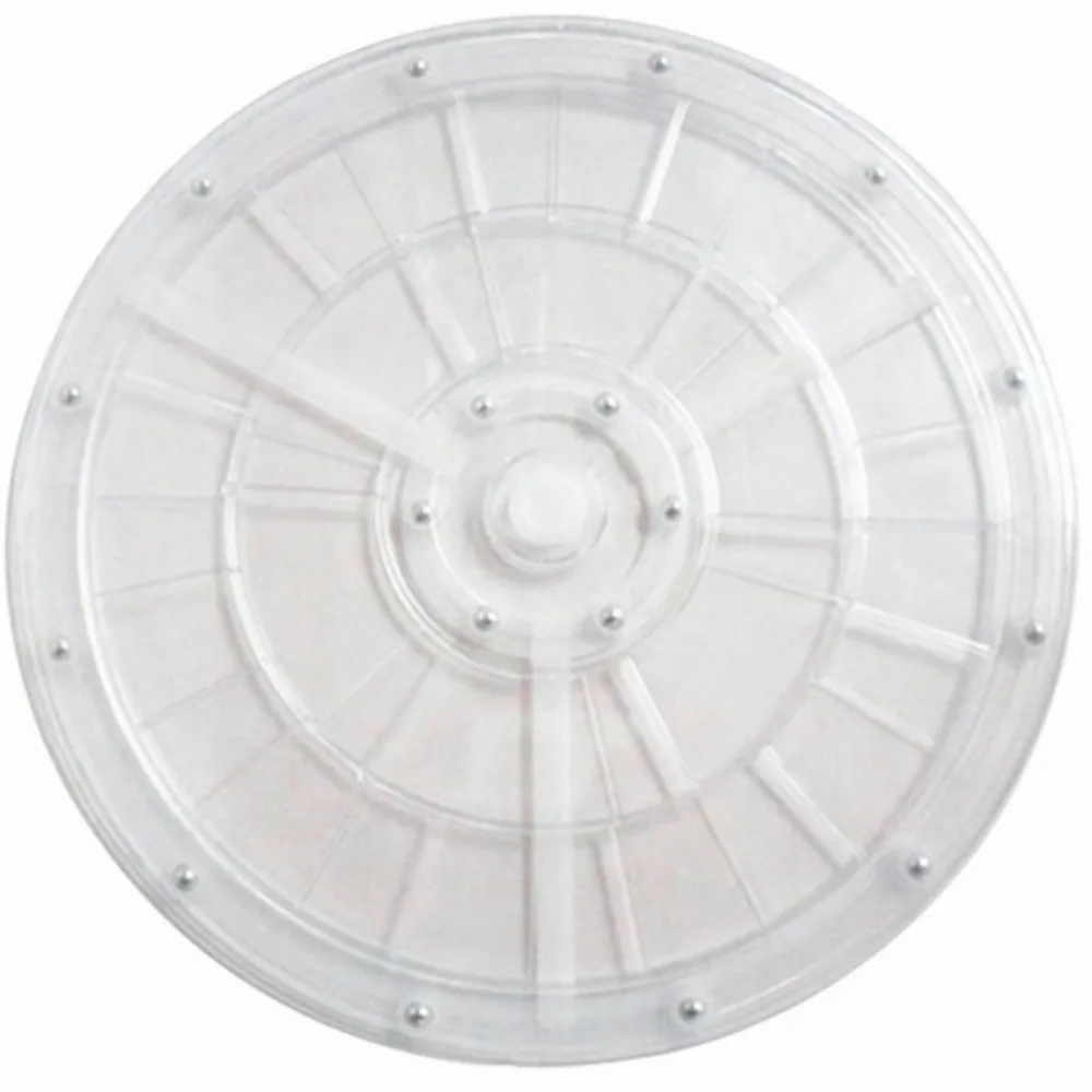 Пластиковое ручное колесо 30 см прозрачное акриловое вращающееся аксессуары для