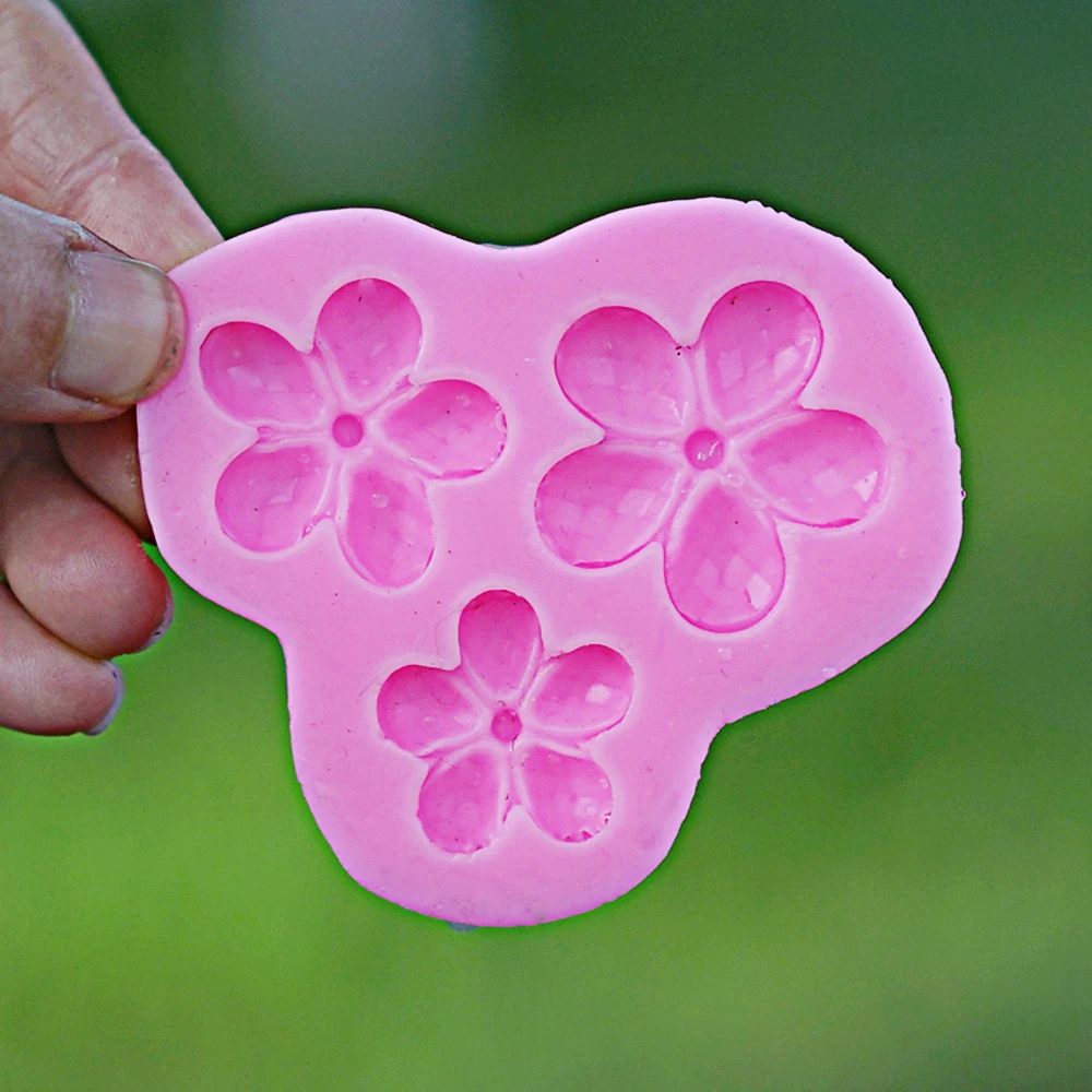 Flower Fondant Silicone Mold Cake Decorating Tools Confeitaria molde de silicone Sugarcraft Biscuit Cookie Chocolate | Дом и сад