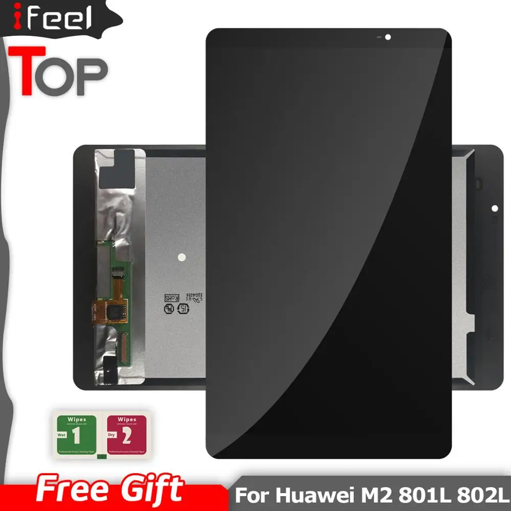 Для Huawei Mediapad M2 8 0 M2-801L M2-802L M2-803L Полный ЖК-дисплей + сенсорный экран дигитайзер в