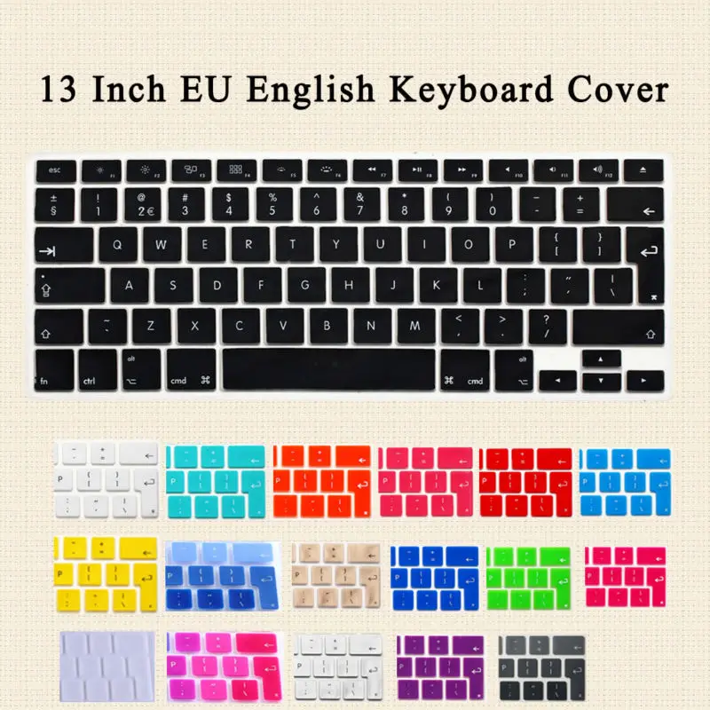 Прозрачная силиконовая накладка на клавиатуру для Apple Macbook Air 13 дюймов|silicone keyboard