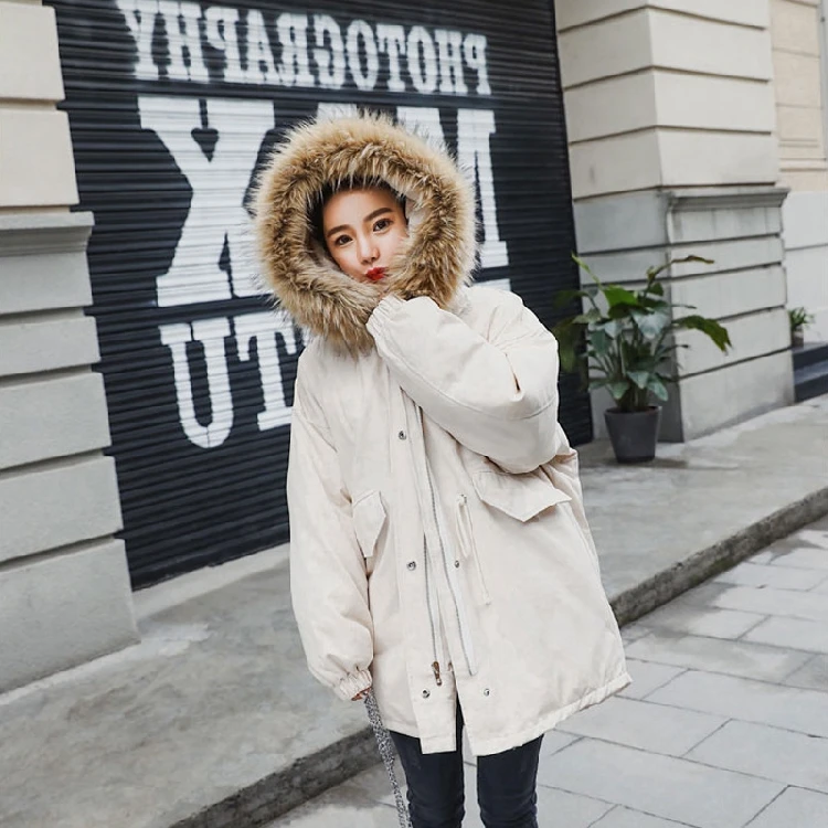Tailor made Winter cotton padded Hooded jacket coats Loose fit fashion oversize overcoats customized parkas casual outfit5XL 6XL | Женская