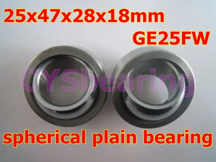 1 шт. GE25FW GEG25C радиальный вал Сферический Гладкий подшипник с самосмазкой|bearing
