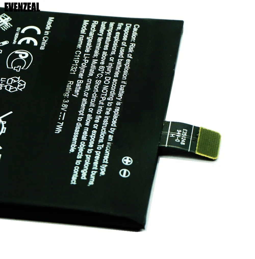EVENZEAL 1 шт. Аккумулятор для смартфона подходит ASUS PadFone E T008 A68M A68E A68S PF500KL C11P1321 C11P