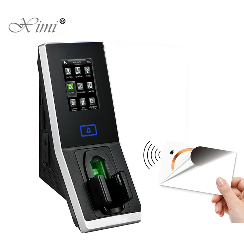 Fingervein и MF карта система контроля допуска к двери ZK FJ200 TCP/IP отпечатков пальцев вены