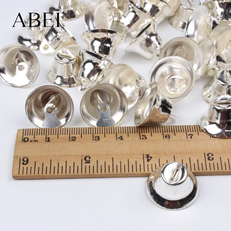 20mm 20pcs Silver Gingle Bell For Christmas Tree Home Decoration DIY Handmade Crafts | Дом и сад
