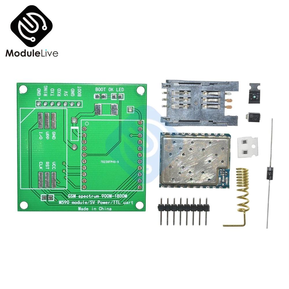 M590E GSM GPRS плата частотного модуля комплект SMS сообщений наборы для рукоделия M590