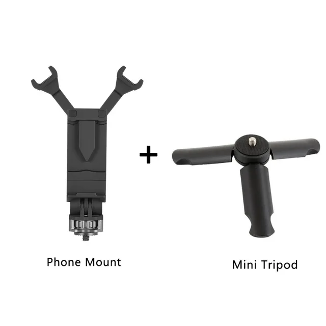 Серый Держатель для телефона с зажимом для Zhiyun Weebill Lab Hohem iSteady Pro Feiyu G6 crane 3 Gimbal видоискатель крепление для телефона штатив Стенд кронштейн - Цвет: Серый