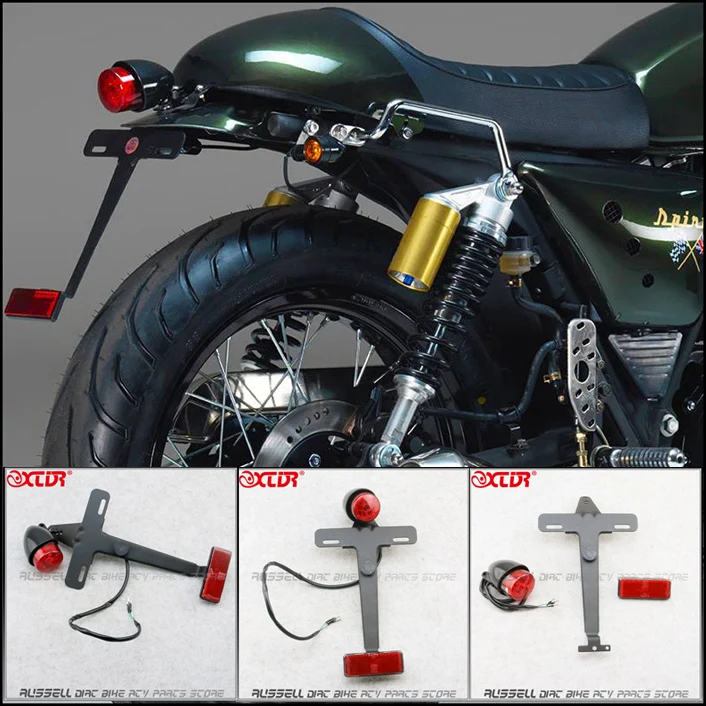 Кафе Racer ретро мотоцикл модифицированный короткий задний фонарь/светодиодный
