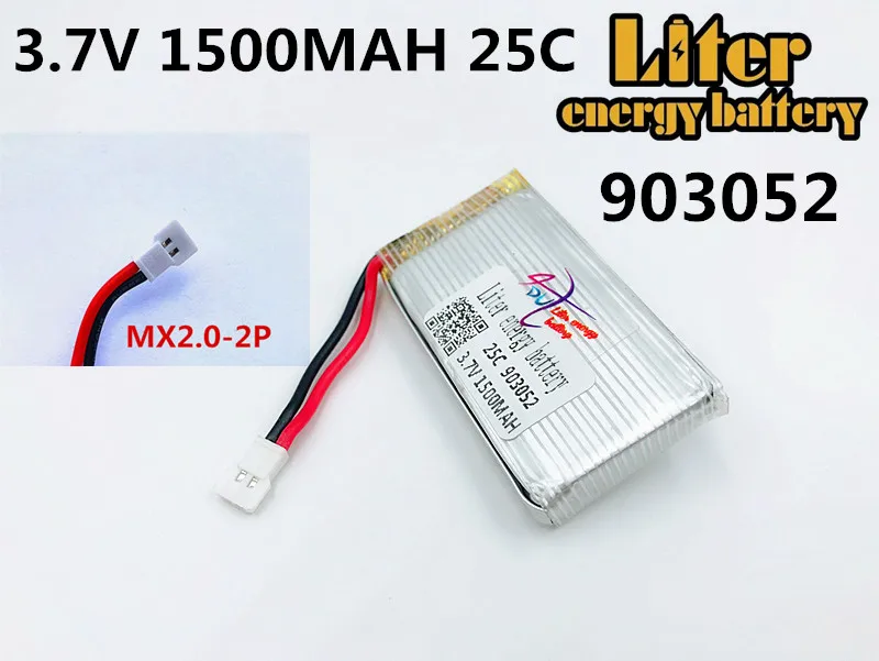 3 7 В 1500 мАч 25C Lipo аккумулятор для Syma X5SW X5SC X5S 903052 M18 H5P RC Quadcopter батарея USB зарядное
