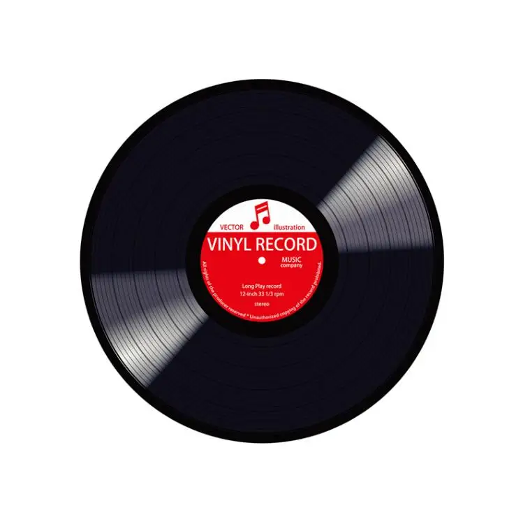 red Ретро CD ковер коврик антикварный диван-кресло подушка боковой ковер нескользящий короткий бархатный коврик виниловые пластинки модель двери Декор Ковер 05518 - Цвет: red