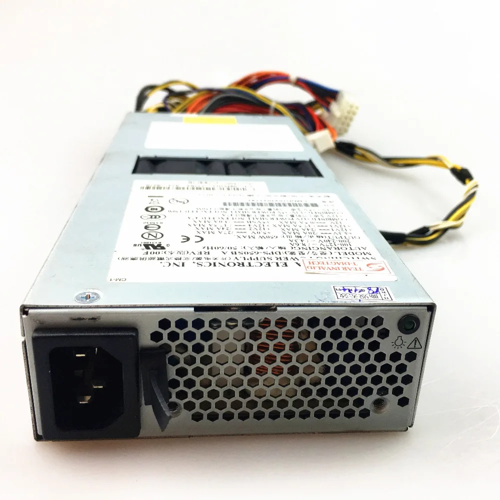 Блок питания 650 Вт dps 650sb 8m1hj 1U для сервера C1100 8M1HJ DPS 650SB A сервера|Блоки компьютеров| |