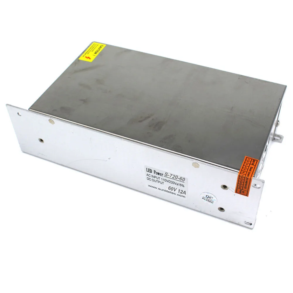 Переключатель регулирования питания DC0 60V 12A 720W трансформатор напряжения 220V AC DC 0
