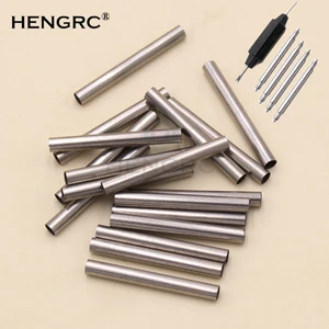 Металлическая трубка из нержавеющей стали для ремешка часов 20 мм 22 мм 24 мм аксессуары для ремешка часов 4 шт.компл. и пружина инструмента для Panerai