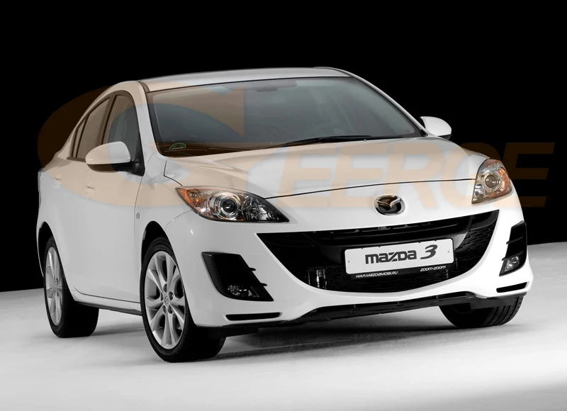 Для Mazda 3 mazda3 BL 2009 2010 2011 2012 2013 седан хэтчбек фар отличное ультра-яркая подсветка с холодным катодом(CCFL) Ангельские глазки комплект