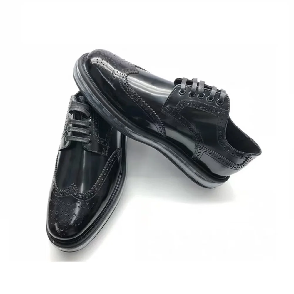 Оригинальная Мужская обувь из натуральной кожи высокого качества Мужские броги