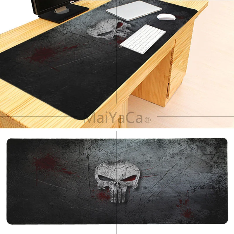 Lock Edge 30x90cm MaiYaCa Нескользящие PC Каратель обои большой коврик для мыши PC коврик большой резиновый коврик для мыши Компьютерная игра планшет коврик для мыши для CS GO - Цвет: Lock Edge 30x90cm