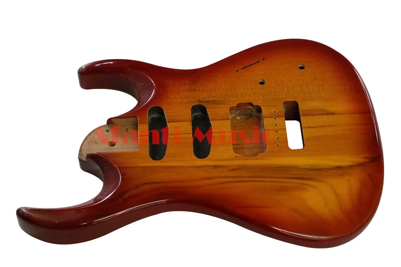 Afanti музыка sunburst Цвет Электрический Гитары тела (ADK-009) | Спорт и развлечения