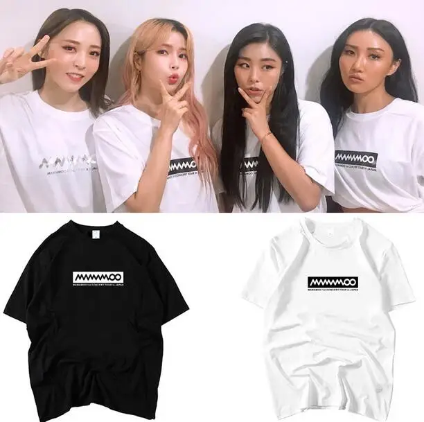 Новое поступление Kpop футболка для первого концерта в Японии с логотипом и