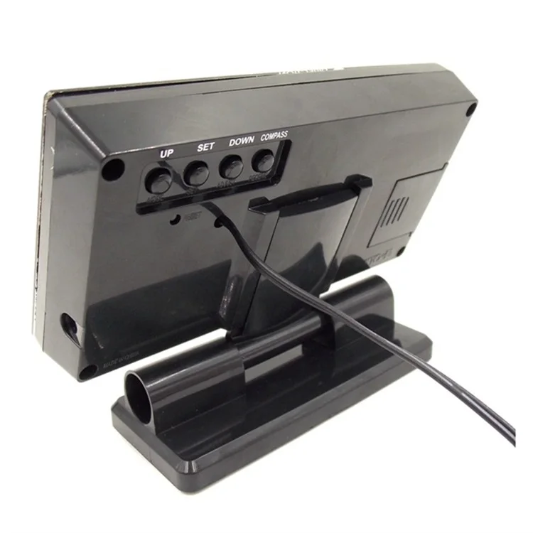 CD60 электронный термометр для автомобиля с большим экраном компас календарь