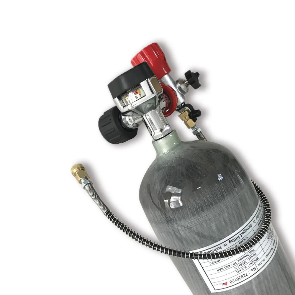 AC168201 Пневматика с предварительной накачкой Пейнтбол 6.8L CE Дайвинг 300Bar Pcp винтовка сжатого воздуха Co2 Hpa Охота Подводное дыхание аппарат Кондор