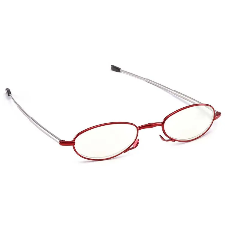 Folding Boxed reading glasses UV400 Anti-Blu-ray radiation glass Women Men Eyewear Presbyopia+1.0 1.5 2.0 2.5 3.0 3.5 4.0
