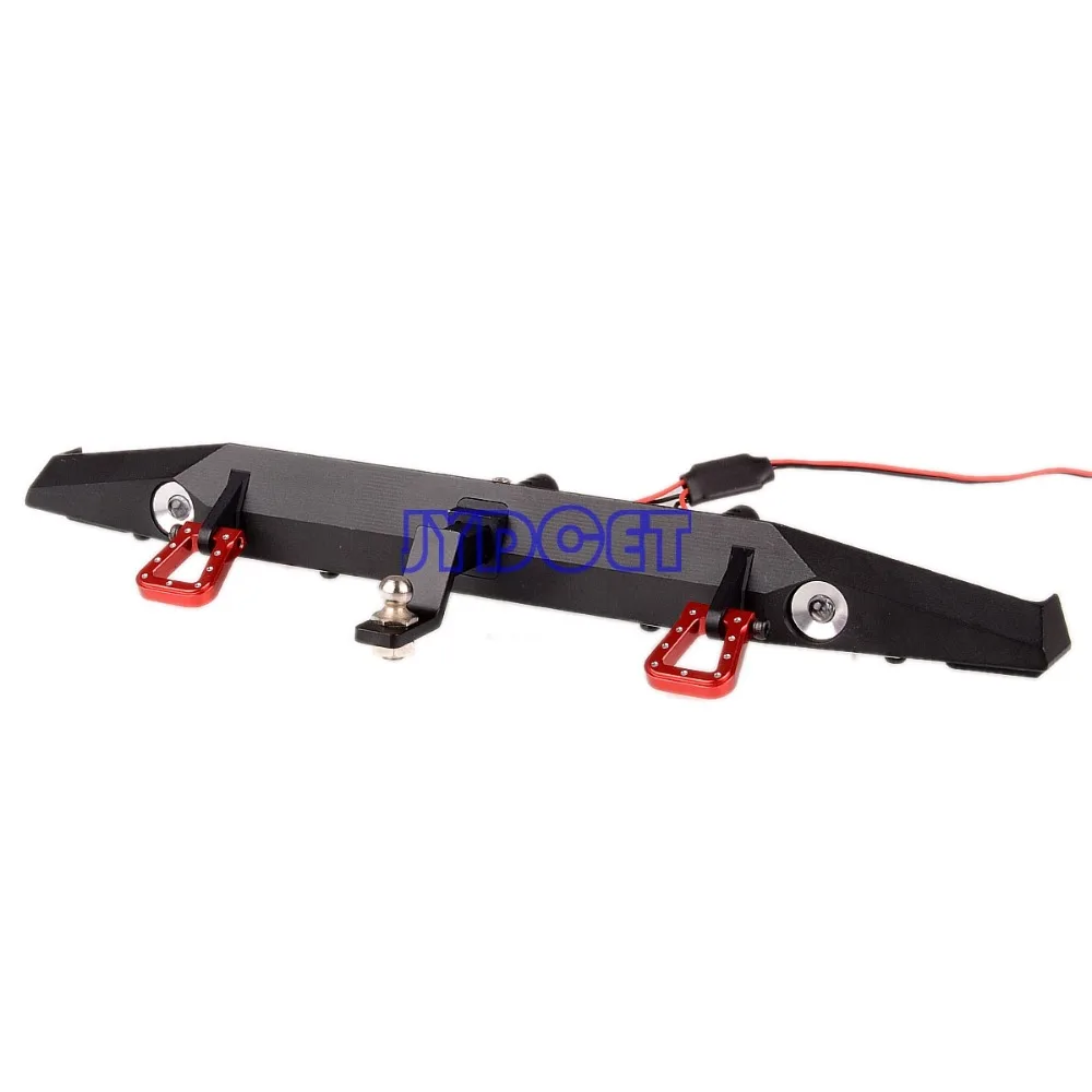 

AX-30002 Metal Rear Bumper With LED Light For 1/10 RC Crawler TRX-4 SCX10 90046 90047
