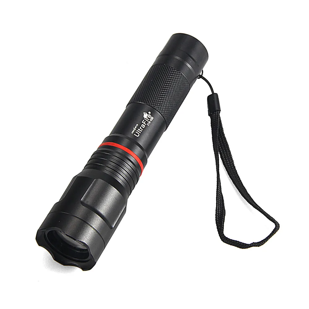 UltraFire C18 COB CREE XM LT6 + 3800LM 5 режимов с магнитным зумом фонарь для охоты 18650