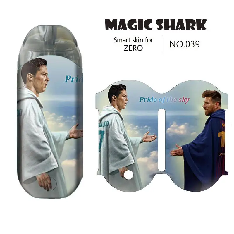Чехол наклейка из ПВХ для женщин Magic Shark хамелеон World of Warcraft Роналду ваше имя Месси