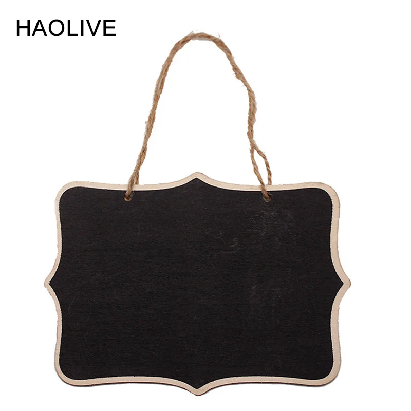 HAOLIVE деревянный ремешок маленькая доска креативные двухсторонние поделки