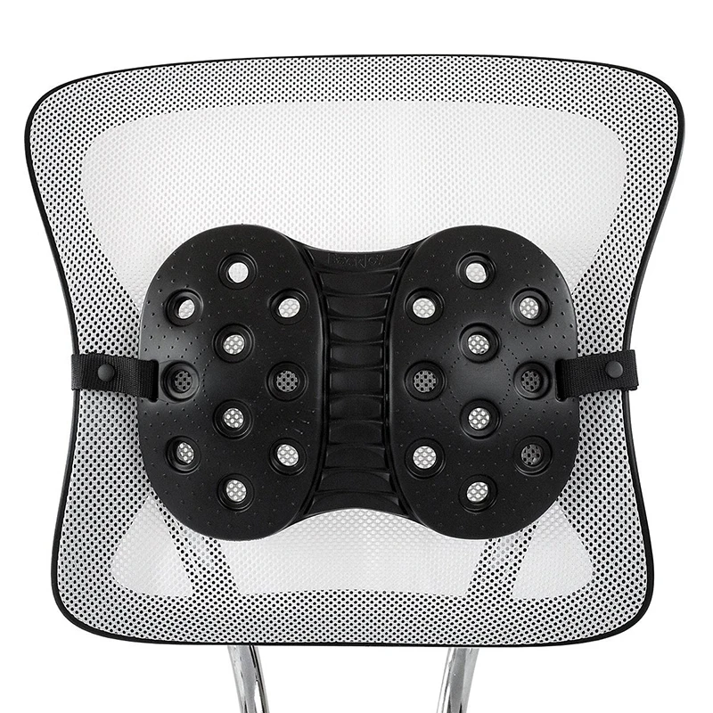 BackJoy поясничного Поддержка черный SitSmart рельеф сиденье Подушка для офисного стула