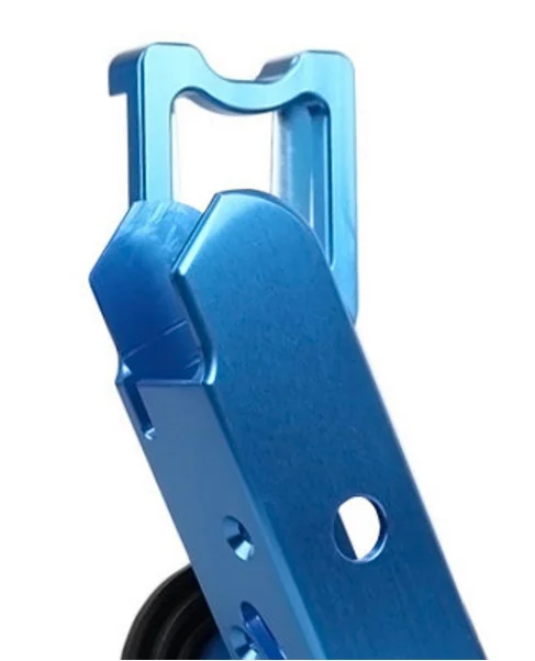 BLUE IPSC алюминиевый гоночный мастер кобура для Hi-CAPA правая рука охотничий прицел крепления EM6283 - Цвет: BLUE