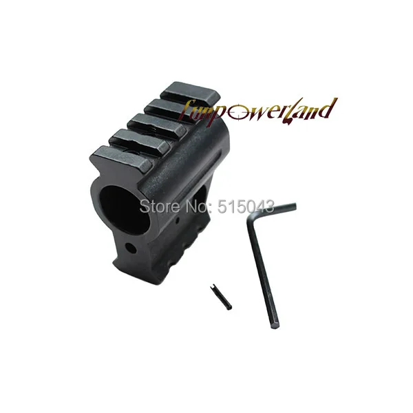 

Funpowerland Slant Regular Profile Picatinny Rails Gas Block Barrel Mount 0.75"