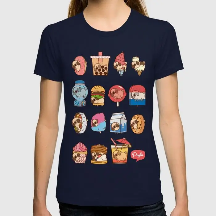 Марка одежды Время ограниченной женская футболка Puglie Сбор Продовольствия 3