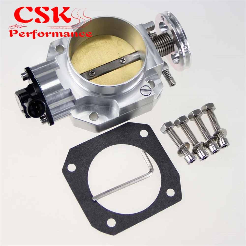 Подходит для Honda B16 B18 Civic ACURA Integra SI CRX GSR двигатель алюминиевый 70 мм корпус