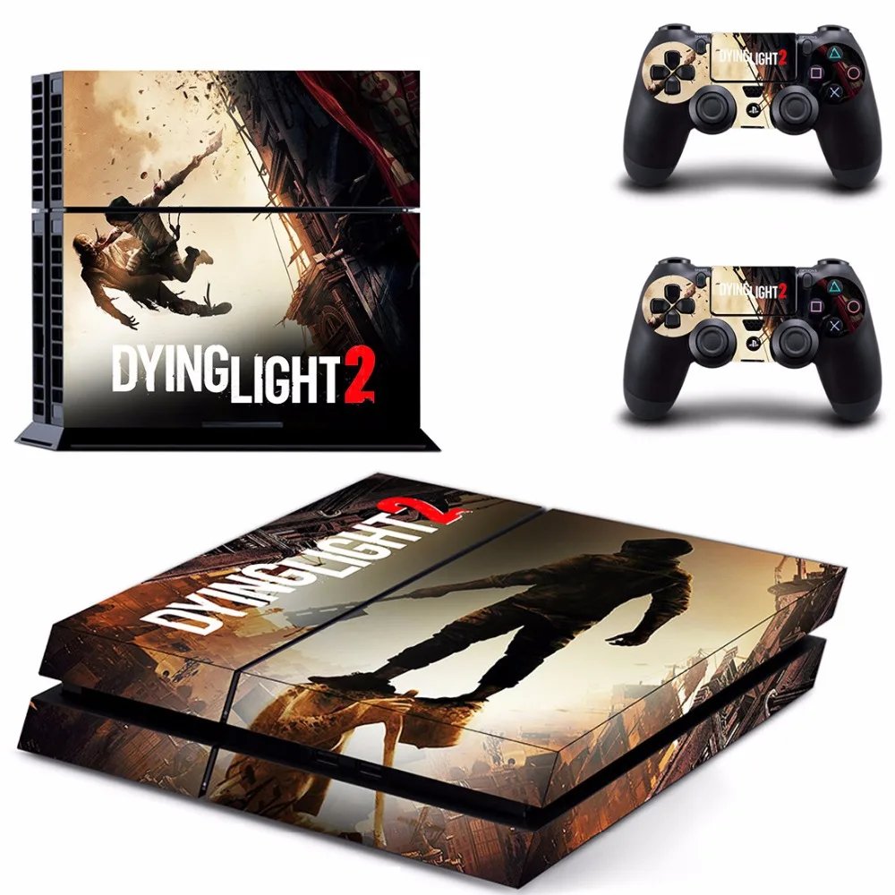 Наклейка для консоли PlayStation 4 и 2 контроллера PS4 наклейка Виниловая светильник
