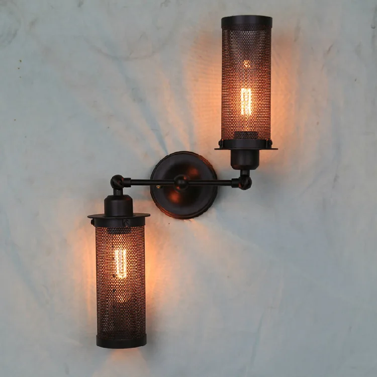 Американский Лофт настенный светильник ASCELINA длинные настенные светильники