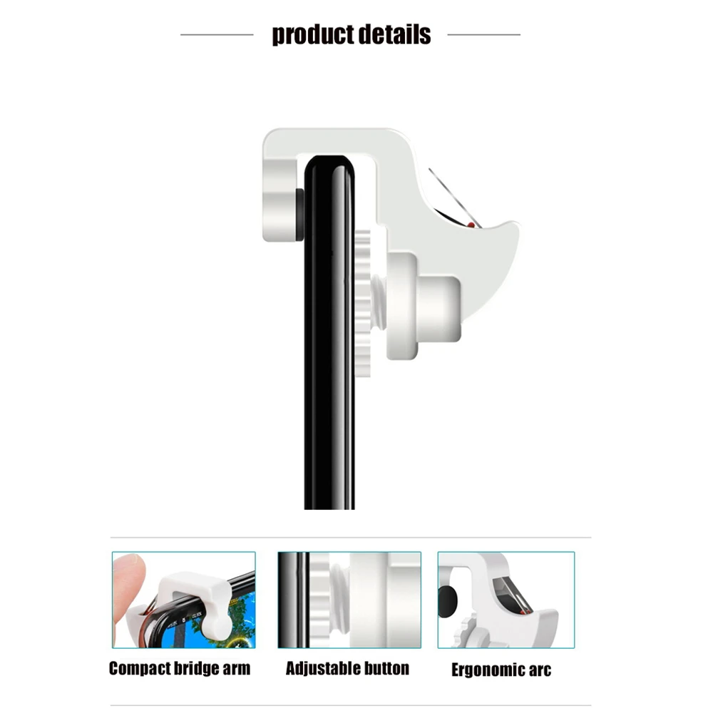 2 предмета мобильной игры огонь Кнопка Aim ключ смартфон мобильных игр триггер L1R1