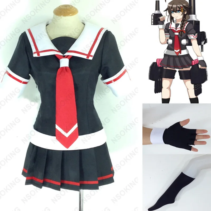 Аниме Kantai Коллекция Shigure Косплей Костюм на заказ|cosplay costume|anime cosplay costumesanime costume |
