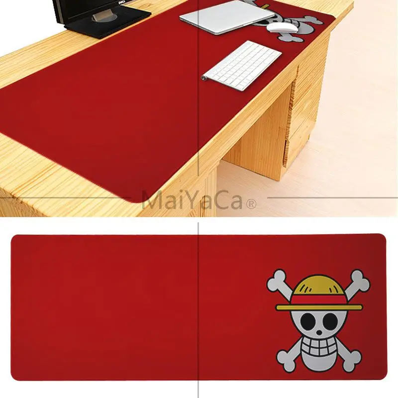 Lock Edge 30x90cm MaiYaCa 700*300 мм один кусок коврик для мыши игровой коврик для мыши большой мультфильм аниме резиновый коврик для мыши Клавиатура коврик настольный коврик для Луффи - Цвет: Lock Edge 30x90cm