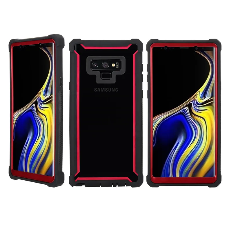 Heavy Duty Protection Doom armor PC TPU Phone Case for Samsung Galaxy S8 S9 S10 Plus Note 8 9 S10e E Shockproof Dustproof Cover