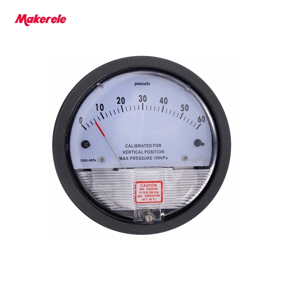 Микроманометр TE2000 0 60PA высокой точности 1/8 &quotNPT измеритель давления
